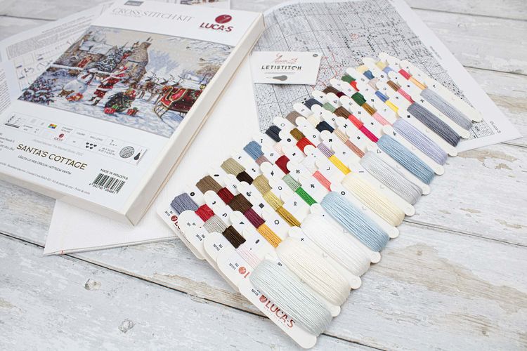 Набор для вышивания «Коттедж Санты» — картинка 5