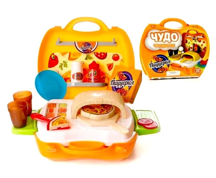 Чудо-чемоданчик «Пиццерия», 22 предмета — картинка 2