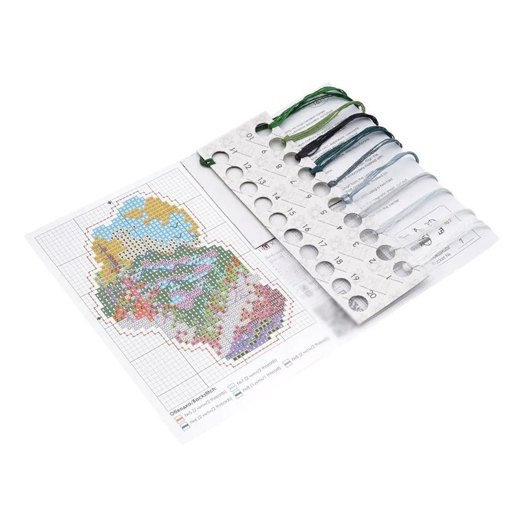 Набор для вышивания «Магнит. Пейзаж» — картинка 2