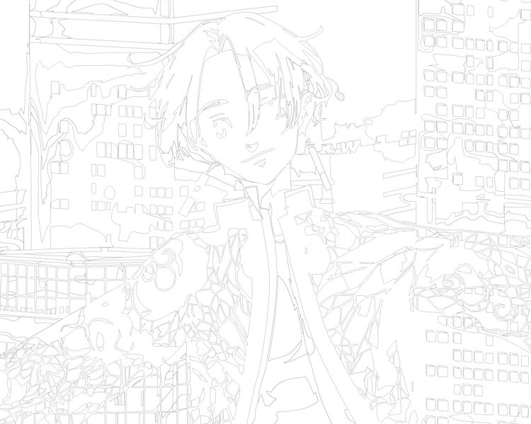 Картина по номерам «Аниме Токийские Мстители: Изана Курокава» — картинка 3