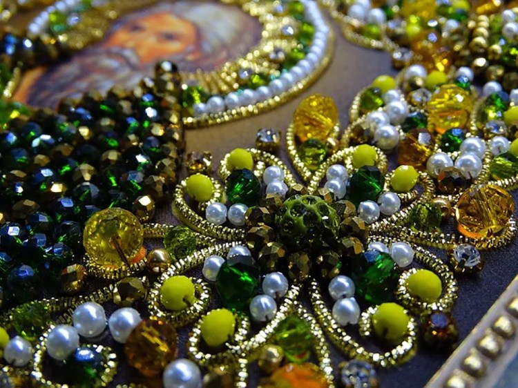 Набор вышивки хрустальными камнями «Святой Андрей» — картинка 3