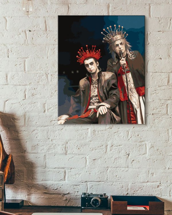 Картина по номерам «Король и Шут» — картинка 3