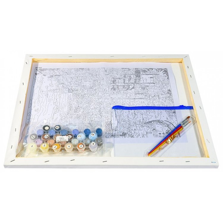 Картина по номерам «Прошлой ночью на Гранд-Канале» — картинка 3