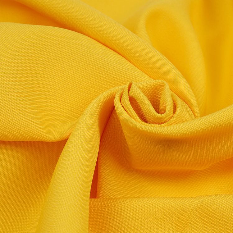 Ткань Габардин кач-во Фухуа, 1 м х 150 см, 180 г/м², цвет: желтый, TBY