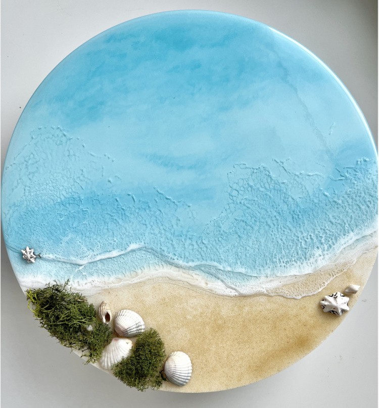 Набор для рисования эпоксидной смолой Океан, Epoxy Master — картинка 2