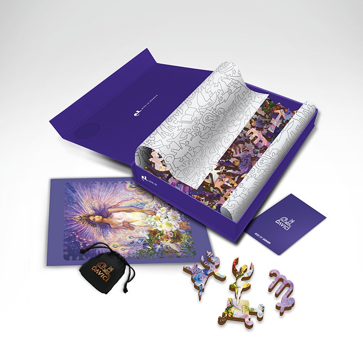 Деревянные пазлы DAVICI «Знак зодиака. Дева» — картинка 8