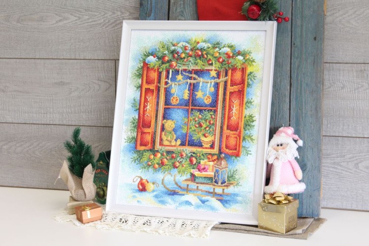 Алмазная вышивка «В ожидании праздника» — картинка 3