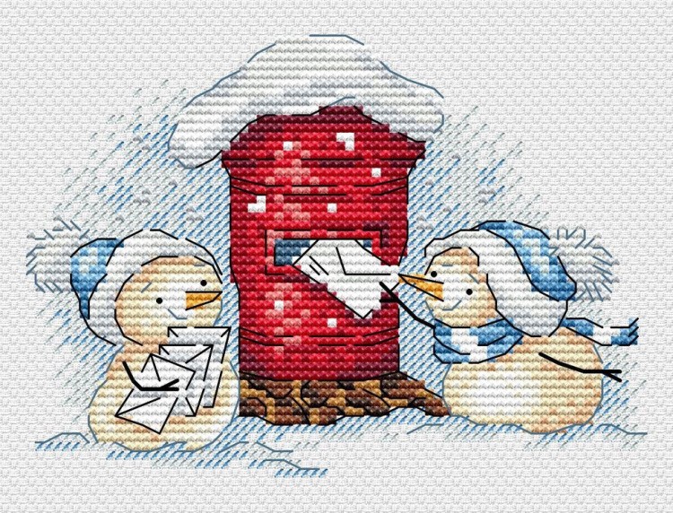 Набор для вышивания «Письмо Деду Морозу»