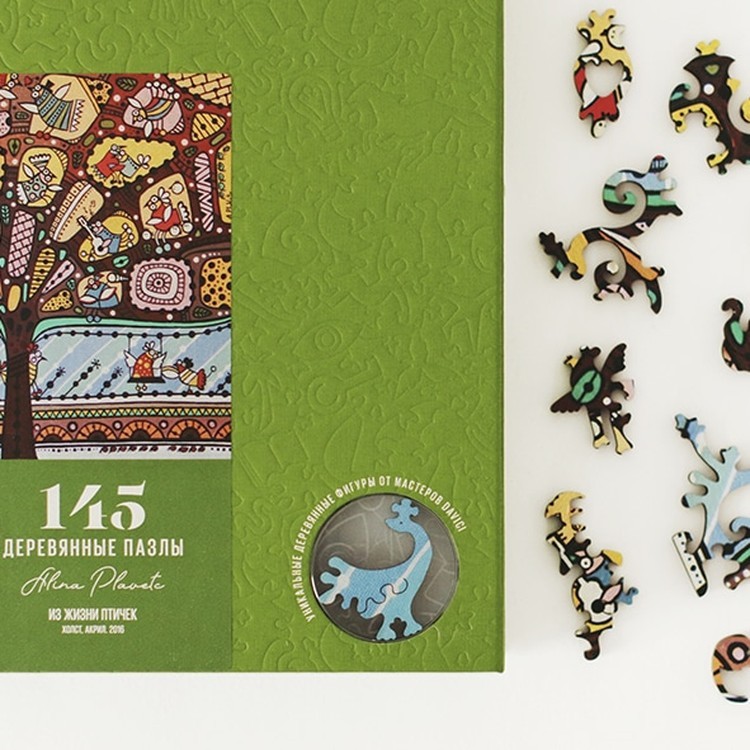 Деревянные пазлы DAVICI «Из жизни птичек» — картинка 10