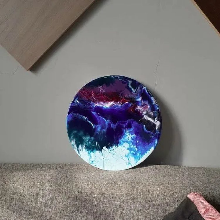 Универсальная эпоксидная смола для рисования AquaGlass GEL 6 кг, RU-SMOLA — картинка 13