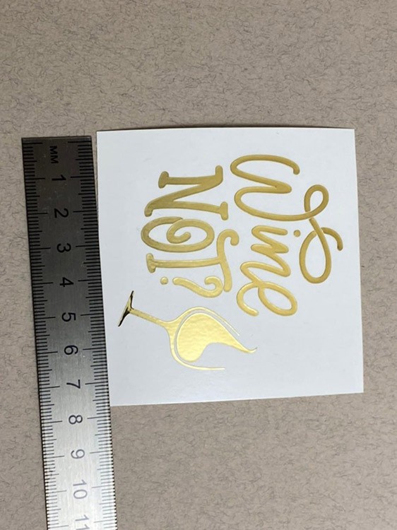 №3 Наклейка (золото) Sticker, Art Blong — картинка 3