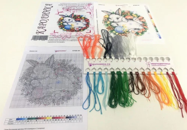 Набор для вышивания «Зайкин сон» — картинка 5