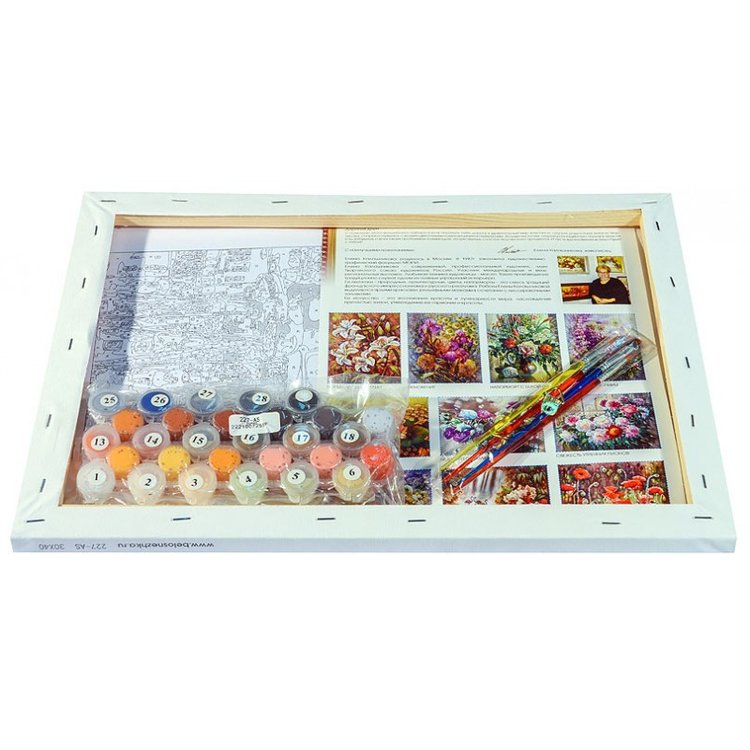 Картина по номерам «Теплый вечер в Онфлере» — картинка 3