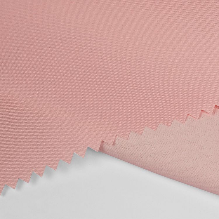Ткань курточная Дюспо 240T, с пропиткой, PU MILKY, 1 м х 150 см, 80 г/м², цвет: розовый, TBY — картинка 2