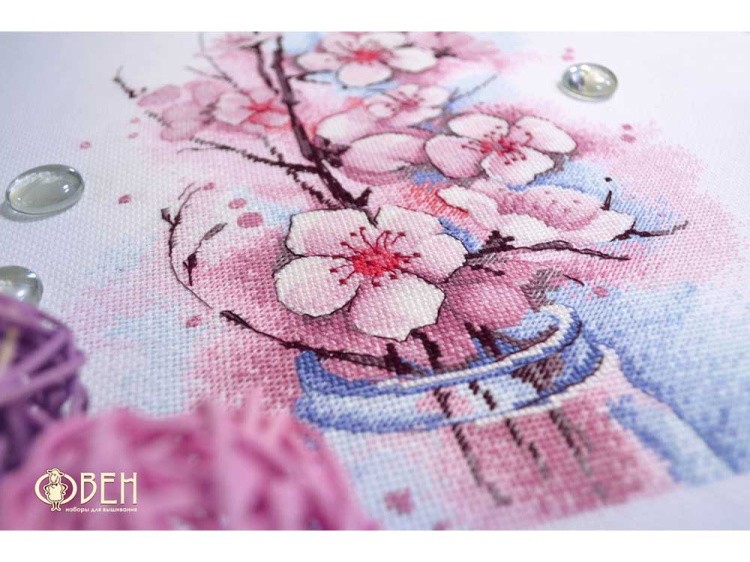 Набор для вышивания «Яблоневый цвет» — картинка 3