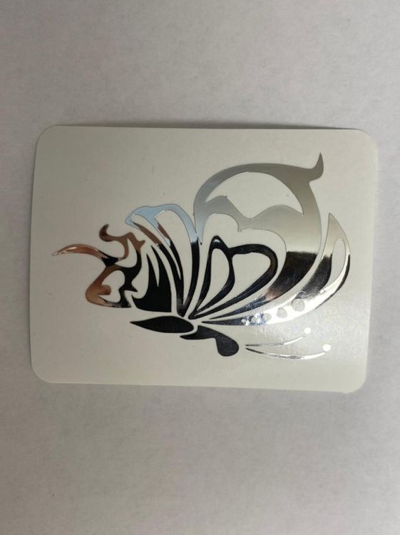 №504 Наклейка (Серебро) Sticker, Art Blong — картинка 2