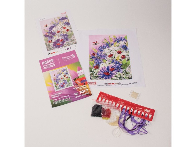 Набор для вышивания «Божьи коровки» — картинка 2