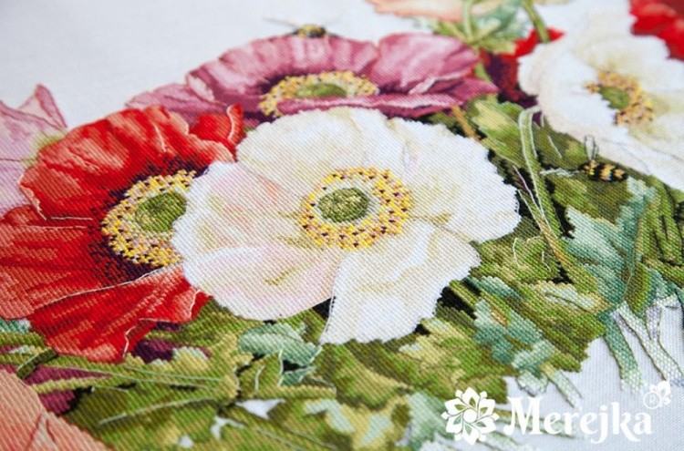 Набор для вышивания «Маки» — картинка 2