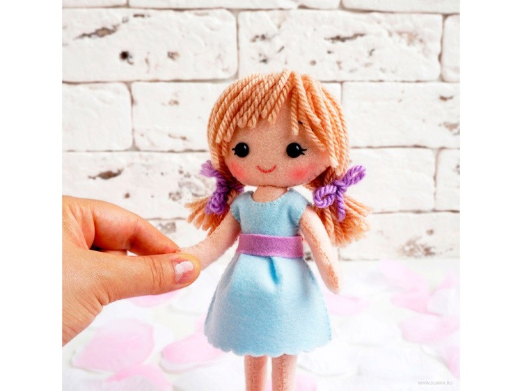 Набор для шитья игрушки «Куколка Катя» — картинка 2