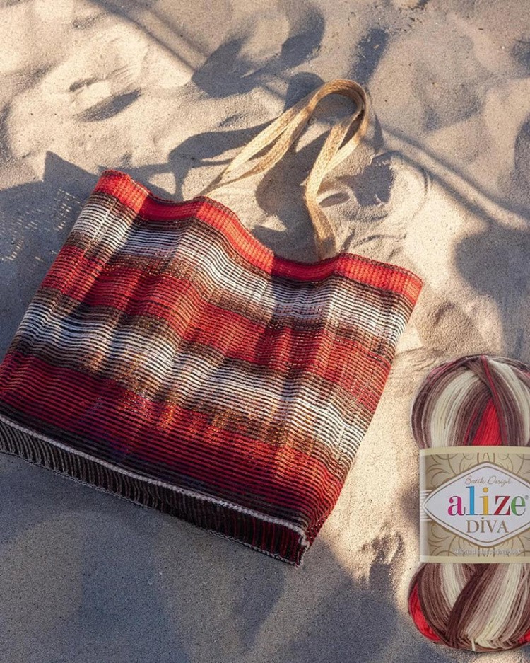 Пряжа ALIZE Diva batik design (3245), мультиколор, 5 шт. по 100 г — картинка 5