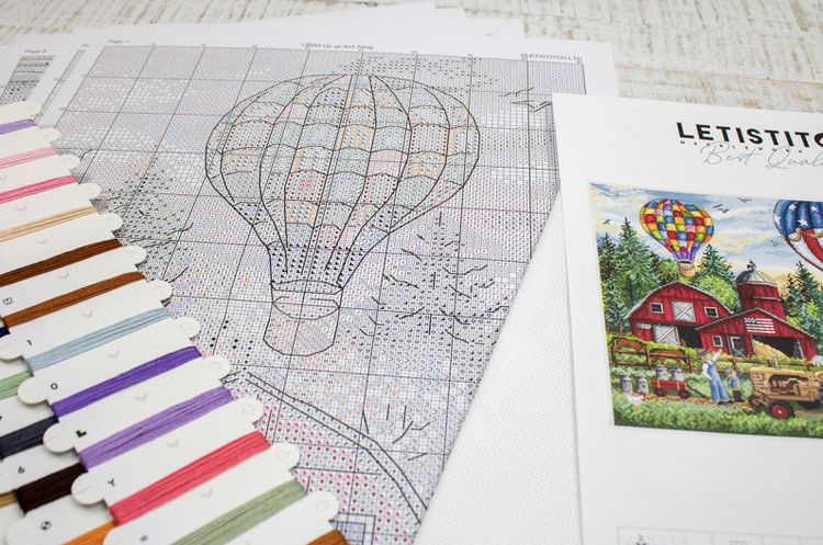 Набор для вышивания «Up up and Away» — картинка 3