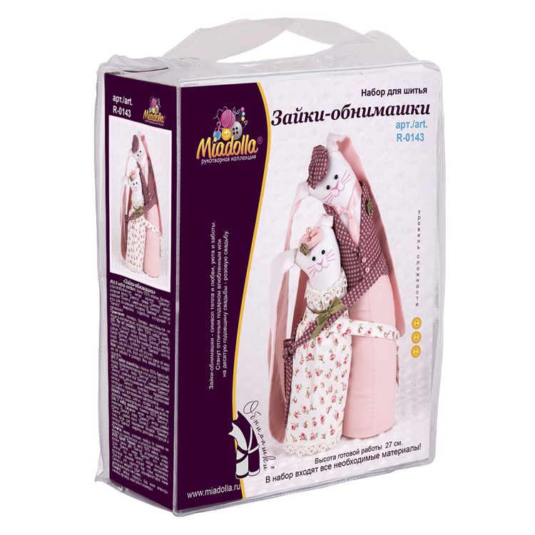 Набор для шитья «Зайки-обнимашки» — картинка 3