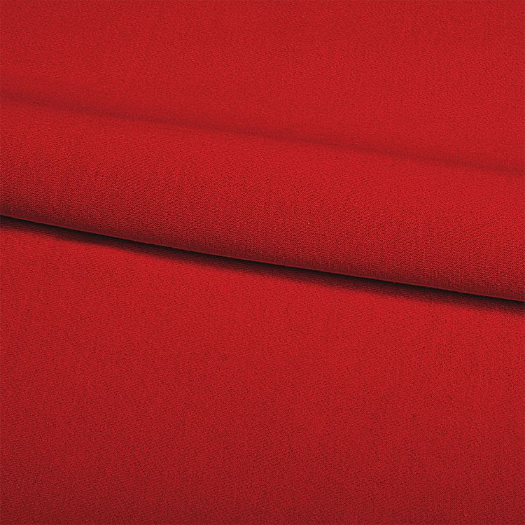 Ткань трикотаж Футер 3х нитка, петля, хлопок, 6 м, ширина 180 см, цвет: мак, TBY — картинка 4