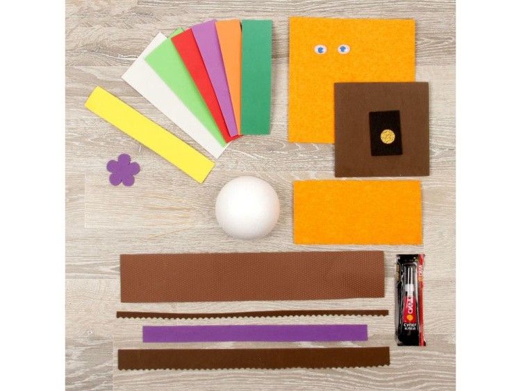 Шкатулка из фоамирана «Котенок» — картинка 3