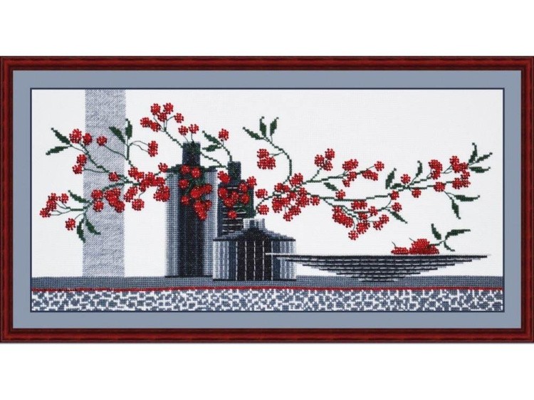 Набор для вышивания «Композиция с вазами №1» — картинка 2