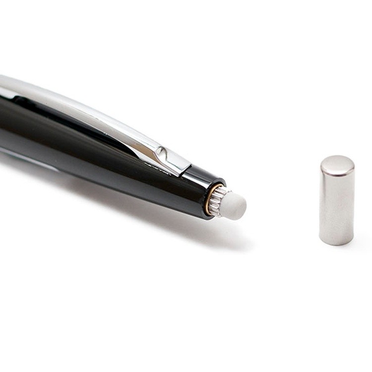 Карандаш KERRY автоматический премиум в подарочном футляре 0.5 мм черный корпус, Pentel — картинка 8