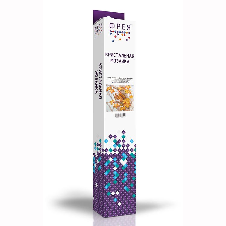 Алмазная вышивка «Белочка на веточке» — картинка 2