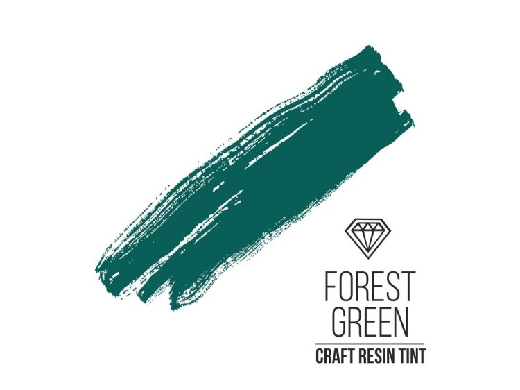 Краситель для смолы и полимеров лесной зеленый 10 мл, CraftResinTint — картинка 2