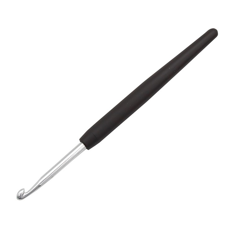 Крючок с пластиковой ручкой, алюминий, d 4.5 мм, 14 см, PRYM