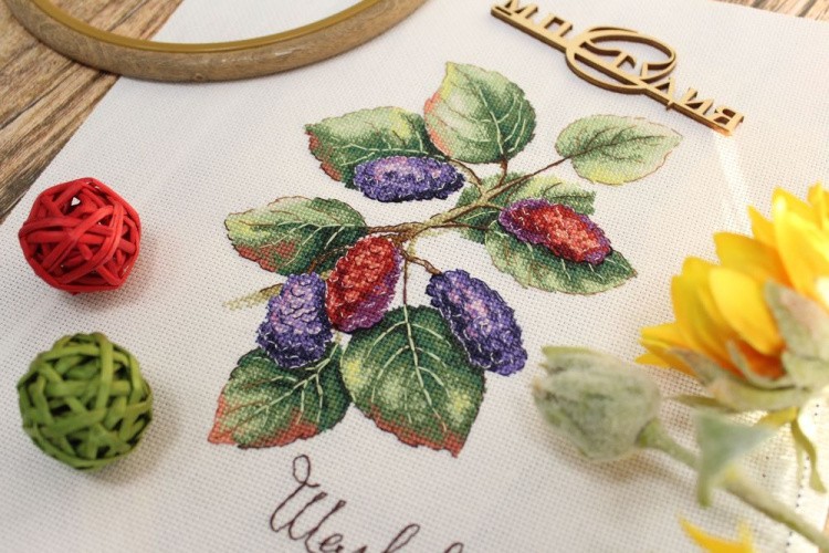Набор для вышивания «Дары природы. Шелковица» — картинка 3