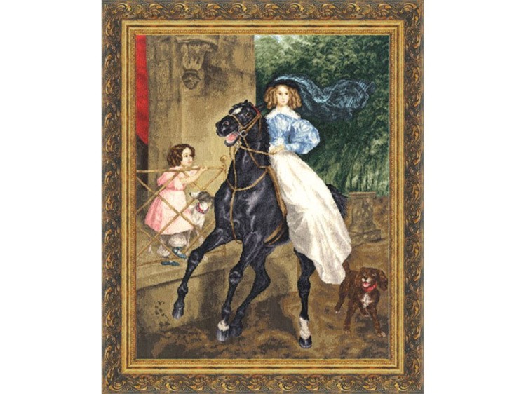 Набор для вышивания «Всадница» — картинка 2