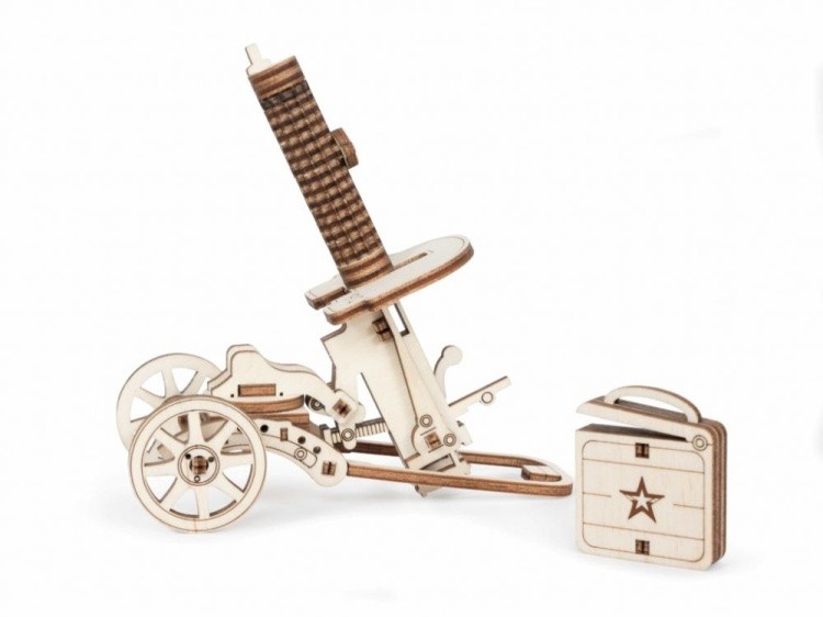 Конструктор из дерева «Пулемёт», Армия России — картинка 3