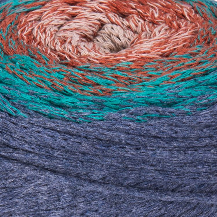 Пряжа YarnArt Macrame cotton spectrum (1327), мультиколор, 5 шт. по 250 г — картинка 2