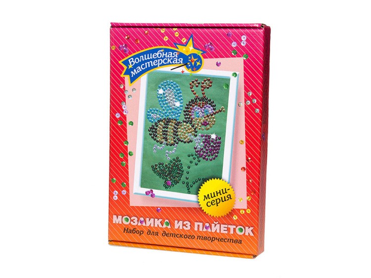 Мозаика из пайеток «Пчелка» — картинка 2