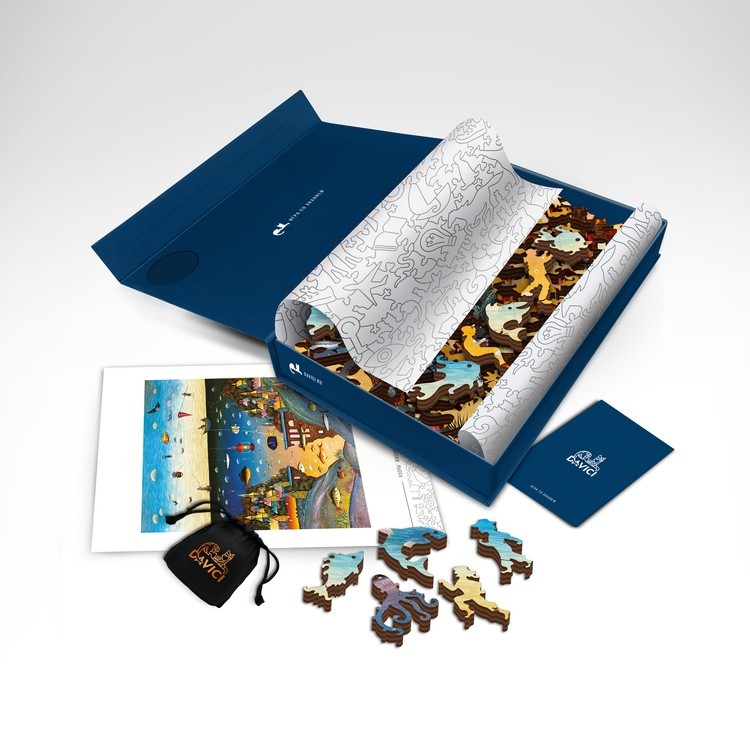 Деревянные пазлы DAVICI «На суше и на море» — картинка 11