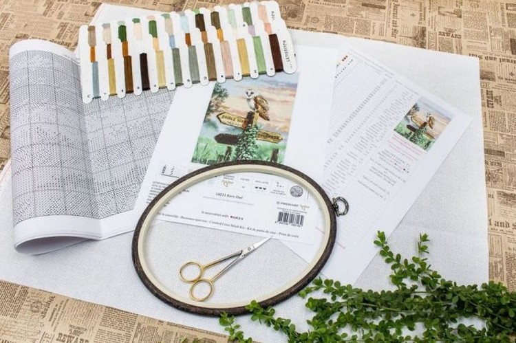 Набор для вышивания «Barn Owl» — картинка 4