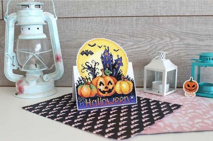 Набор для вышивания «Открытка Хэллоуин» — картинка 2