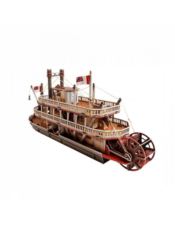Сборная модель из картона «Дикий запад. Пароход.» — картинка 4