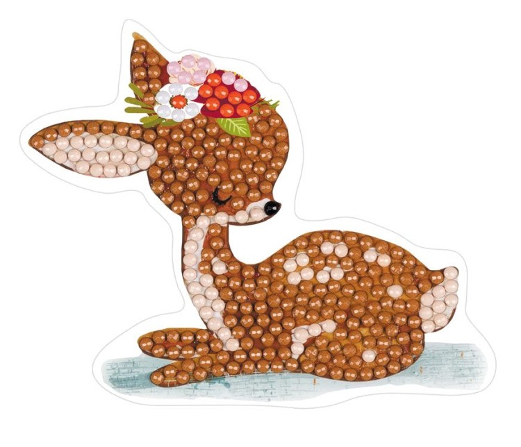 Алмазная вышивка «Наклейки. Оленята» — картинка 2