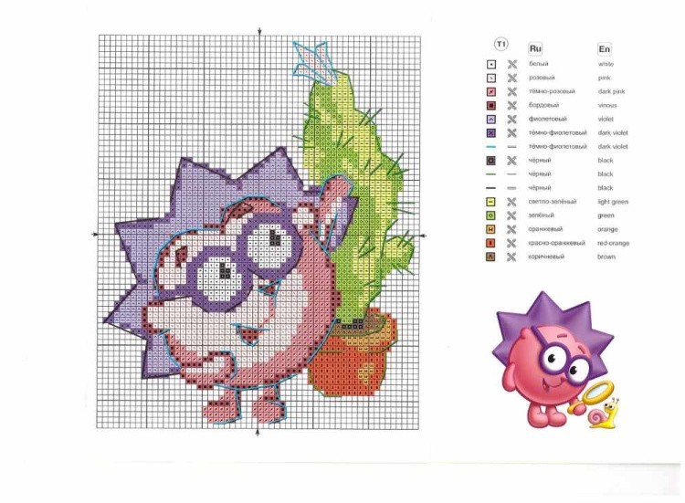 Набор для вышивания «Ежик» — картинка 4