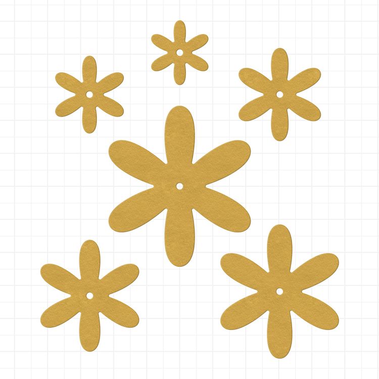 Набор ножей для вырубки «Цветы», 11,5x6,8 см, 5 шт., Mr.Painter — картинка 2