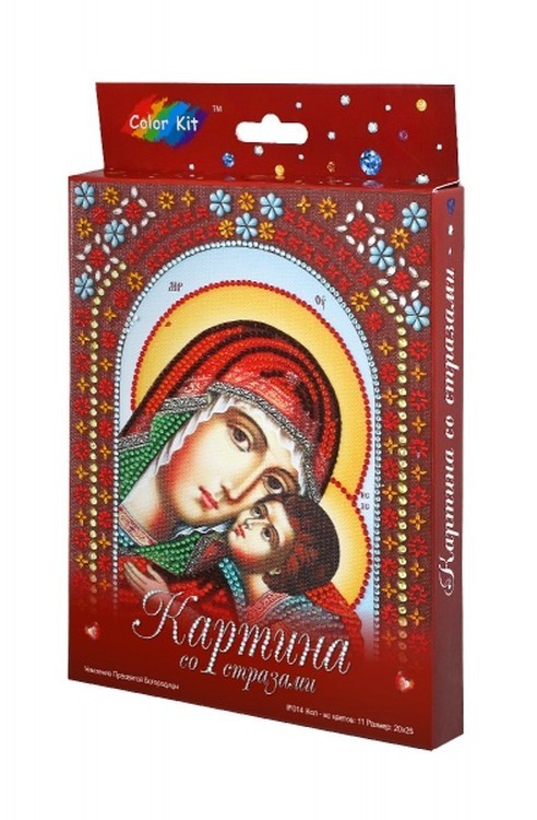 Алмазная вышивка 5D «Умиление Пресвятой Богородицы» — картинка 3