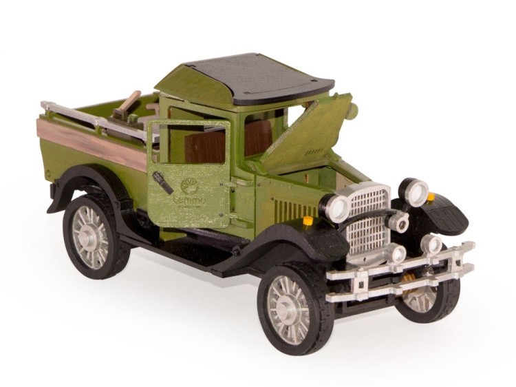 Конструктор из дерева «Грузовик Полуторка Пикап», Lemmo — картинка 4