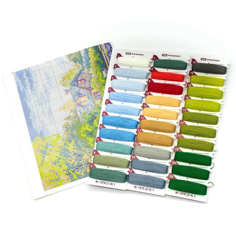 Набор для вышивания «Летний пейзаж» — картинка 3