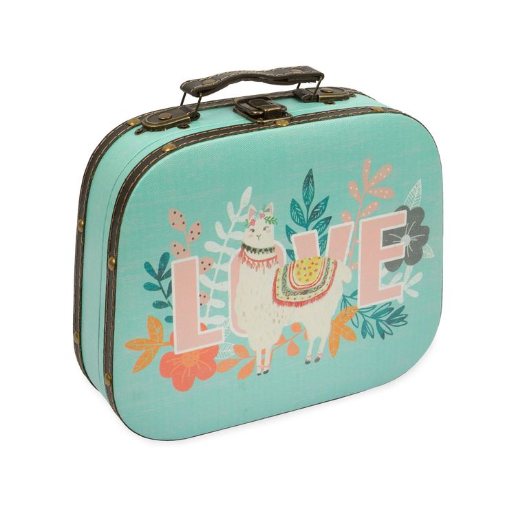 Декоративная шкатулка-чемоданчик «Love»