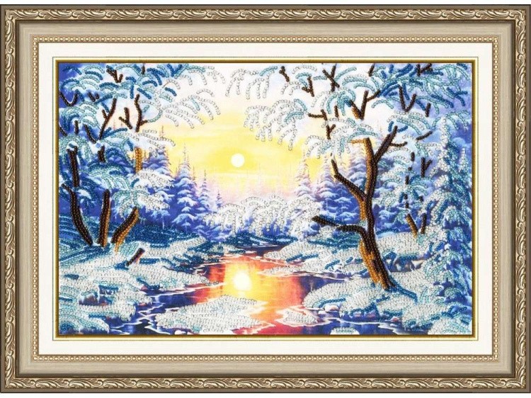 Набор вышивки бисером «Хрустальный закат» — картинка 2